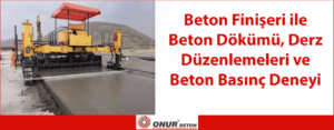 Beton Finişeri