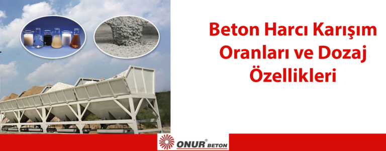 Beton Harcı Karışım Oranları