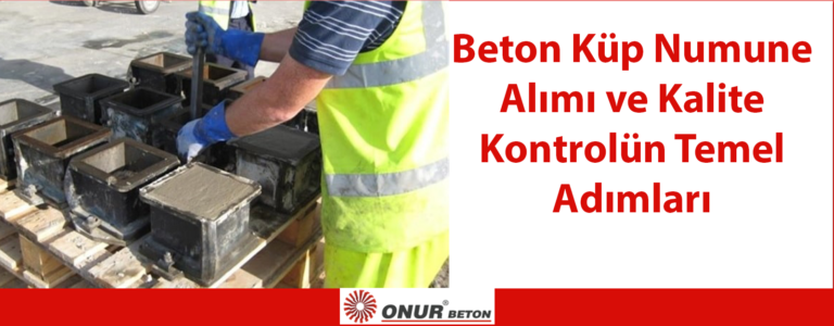 Beton Küp Numune Alımı